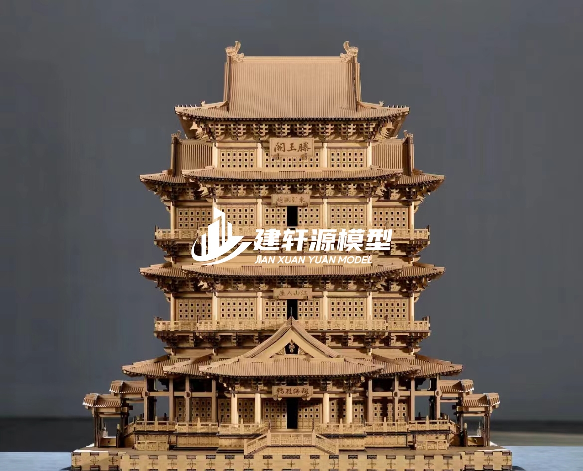 乌兰古建木质模型制作